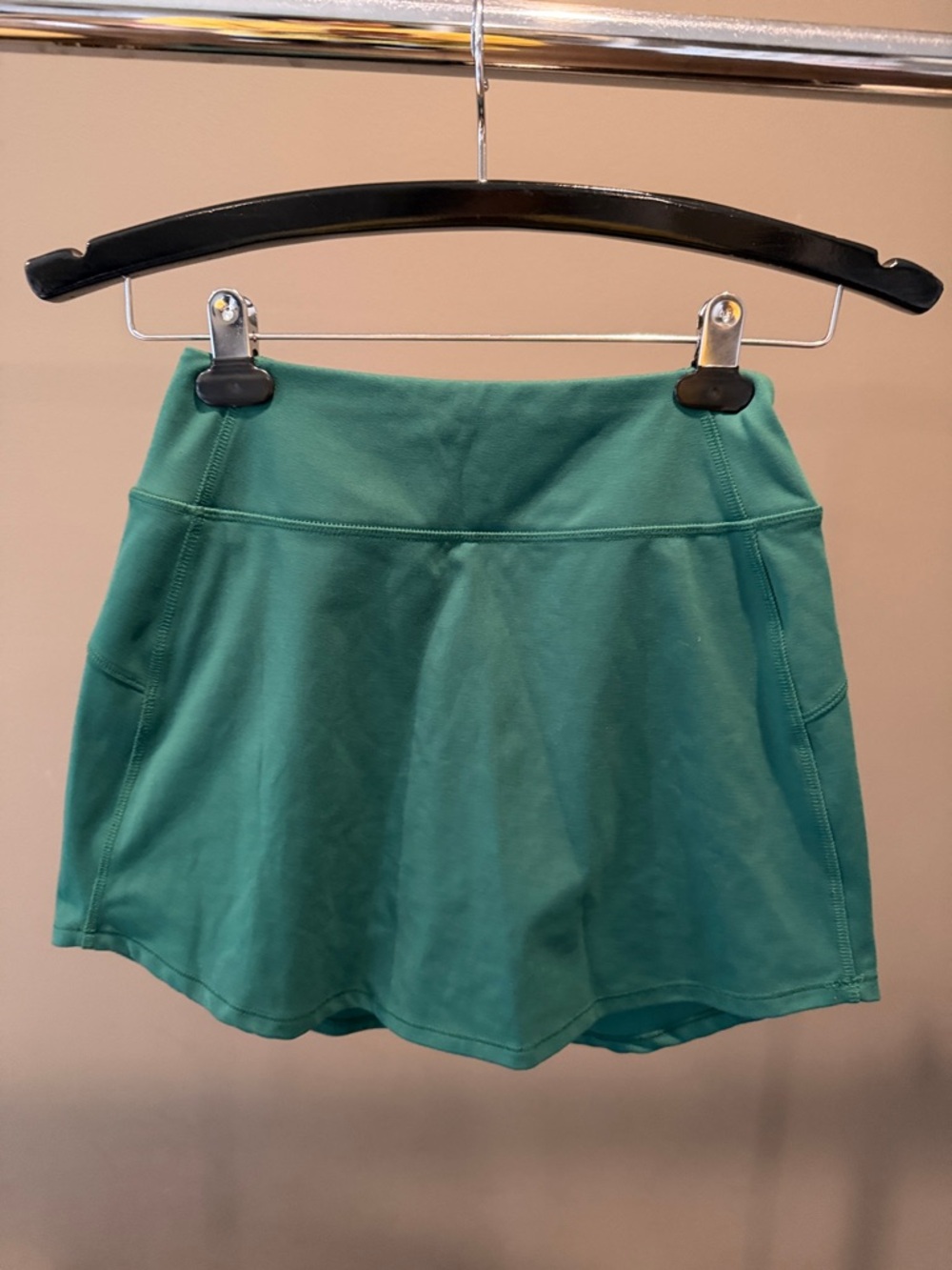 DSG Teal Women's Tennis/Golf Skort with Built-In Shorts Kelly green